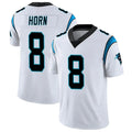 Blackjersey C.Panthers #8 Jaycee Horn Player White Vapor Untouchable Limited Game Stitched Jerseys