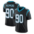 Blackjersey C.Panthers #90 Julius Peppers Player Black Vapor Untouchable Limited Game Stitched Jerseys