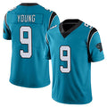 Blackjersey C.Panthers #9 Bryce Young Player Blue Vapor Untouchable Limited Game Stitched Jerseys