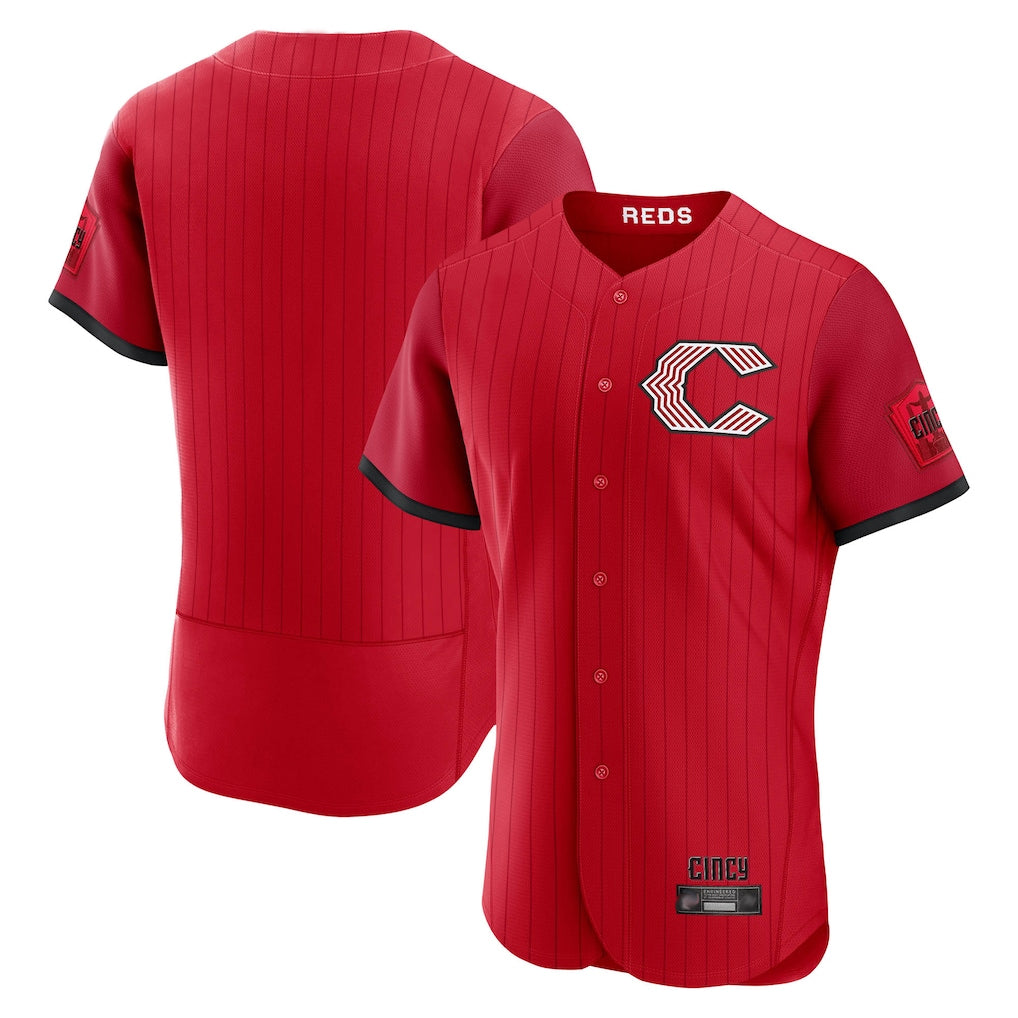 Blackjersey C.Reds Red 2026 City Connect Limited Elite Home Blank Player Stitched Jerseys