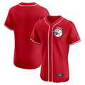 Blackjersey C.Reds Red Limited Elite Home Game Blank Player Stitched Jerseys
