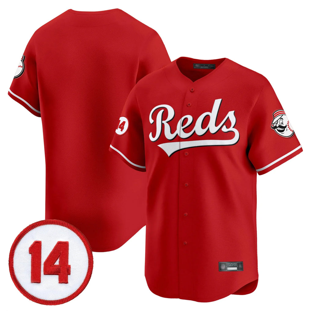 Blackjersey C.Reds Red Vapor Premier Limited Home Blank Player Stitched Jerseys