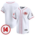 Blackjersey C.Reds White Vapor Premier Limited Home Blank Player Stitched Jerseys
