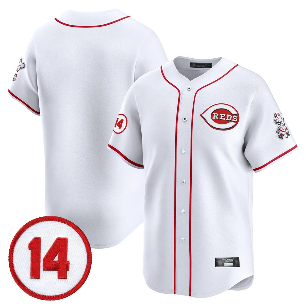 Blackjersey C.Reds White Vapor Premier Limited Home Blank Player Stitched Jerseys