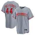 Blackjersey C.Reds #44 Elly De La Cruz Player Gray Home Game Stitched Jerseys