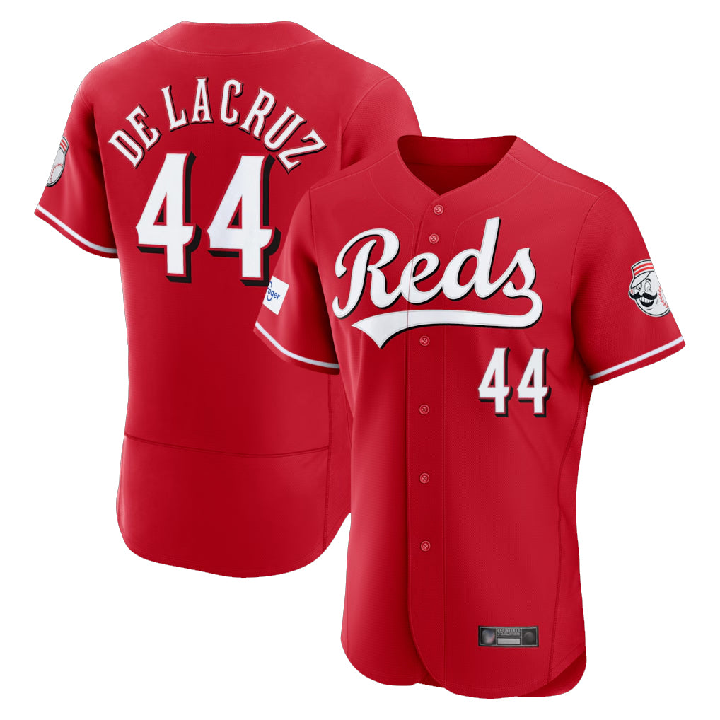 Blackjersey C.Reds #44 Elly De La Cruz Player Red Limited Elite Home Stitched Jerseys