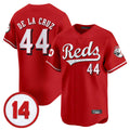 Blackjersey C.Reds #44 Elly De La Cruz Player Red Vapor Premier Limited Home Stitched Jerseys