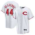 Blackjersey C.Reds #44 Elly De La Cruz Player White Home Game Stitched Jerseys