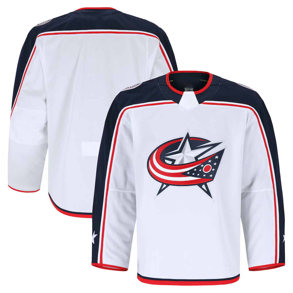 Blackjersey CB.Jackets White Away Authentic Pro Jersey