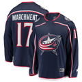 Blackjersey CB.Jackets #17 Mason Marchment Navy Home Premier Breakaway Player Jersey