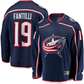 Blackjersey CB.Jackets #19 Adam Fantilli Navy Home Premier Breakaway Player Jersey