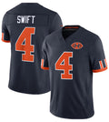 Blackjersey C.Bears #4 D'Andre Swift Navy 2026 F.U.S.E. Rivalries Collection Limited Football Stitched Jersey