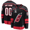 Blackjersey Custom C.Hurricanes Black 2026 Stanley Cup Champions Home Breakaway Custom Stitched Jerseys