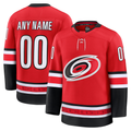 Blackjersey Custom C.Hurricanes Red Alternate Premium Stitched Jerseys