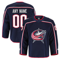 Blackjersey Custom CB.Jackets Navy Home Authentic Pro Jersey
