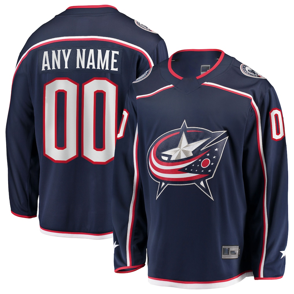 Blackjersey Custom CB.Jackets Navy Home Breakaway Jersey
