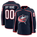 Blackjersey Custom CB.Jackets  Navy Home Premium Jersey