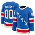 Blackjersey Custom NY.Rangers Blue Centennial Premium Jerseys