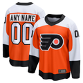 Blackjersey Custom P.Flyers Orange Home Breakaway Jerseys