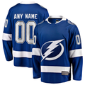 Blackjersey Custom TB.Lightning Blue Home Breakaway Jerseys