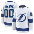 Blackjersey Custom TB.Lightning White Away Premium Jerseys