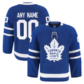 Blackjersey Custom TM.Leafs Blue Home Authentic Pro Jerseys