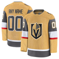 Blackjersey Custom VG.Knights Gold Home Premium Jerseys