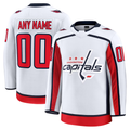 Blackjersey Custom W.Capitals White Away Premium Jerseys