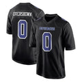Blackjersey D.Cowboys #0 DeMarvion Overshown Player Carbon Black Fashion Home Game Stitched Jerseys
