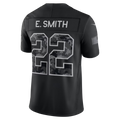 Blackjersey D.Cowboys #22 Emmitt Smith Black 2026 Salute to Service Retired Player Stitched Limited Jersey