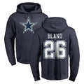 Blackjersey D.Cowboys #26 DaRon Bland Player Navy Pullover Hoodies Limited Stitched Jerseys