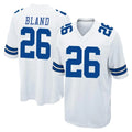 Blackjersey D.Cowboys #26 DaRon Bland Player White Home Game Stitched Jerseys