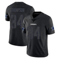 Blackjersey D.Cowboys #34 Jalen Thompson Player Black Impact Limited Home Game Stitched Jerseys