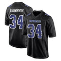 Blackjersey D.Cowboys #34 Jalen Thompson Player Carbon Black Fashion Home Game Stitched Jerseys