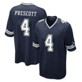 Blackjersey D.Cowboys #4 Dak Prescott Player Navy Home Game Stitched Jerseys