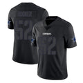 Blackjersey D.Cowboys #52 Tyler Booker Player Black Impact Limited Home Game Stitched Jerseys