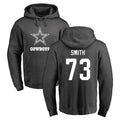 Blackjersey D.Cowboys #73 Tyler Smith Player Ash One Color Pullover Hoodie Limited Stitched Jerseys