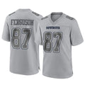 Blackjersey D.Cowboys #87 Jake Ferguson Player Gray Atmosphere Fashion Home Game Stitched Jerseys
