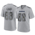 Blackjersey D.Cowboys #88 CeeDee Lamb Player Gray Atmosphere Fashion Home Game Stitched Jerseys