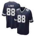 Blackjersey D.Cowboys #88 CeeDee Lamb Player Navy Home Game Stitched Jerseys