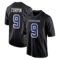 Blackjersey D.Cowboys #9 KaVontae Turpin Player Carbon Black Fashion Home Game Stitched Jerseys
