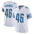 Blackjersey D.Lions #46 Jack Campbell Player White Limited Vapor Untouchable Home Game Stitched Jerseys