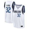 Blackjersey D.Mavericks #32 Cooper Flagg White 2025 Draft First Round Pick Fast Break Replica Jerseys - Association Edition