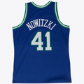 Blackjersey D.Mavericks #41 Dirk Nowitzki Road 1998-99 Mitchell & Ness Swingman Stitched Jerseys