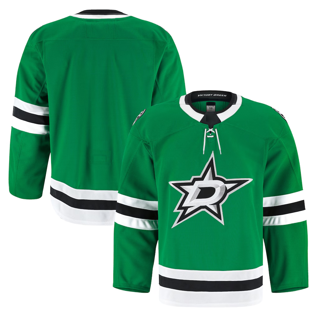 Blackjersey D.Stars Kelly Green Home Authentic Pro Jerseys