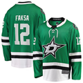 Blackjersey D.Stars #12 Radek Faksa Kelly Green Home Breakaway Jerseys