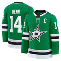 Blackjersey D.Stars #14 Jamie Benn Kelly Green Home Premium Jerseys