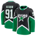 Blackjersey D.Stars #91 Tyler Seguin Black Alternate Premium Jerseys