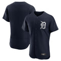 Blackjersey D.Tigers Navy Home Limited Elite Blank Player Stitched Jerseys