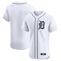 Blackjersey D.Tigers White Limited Elite Home Blank Player Stitched Jerseys